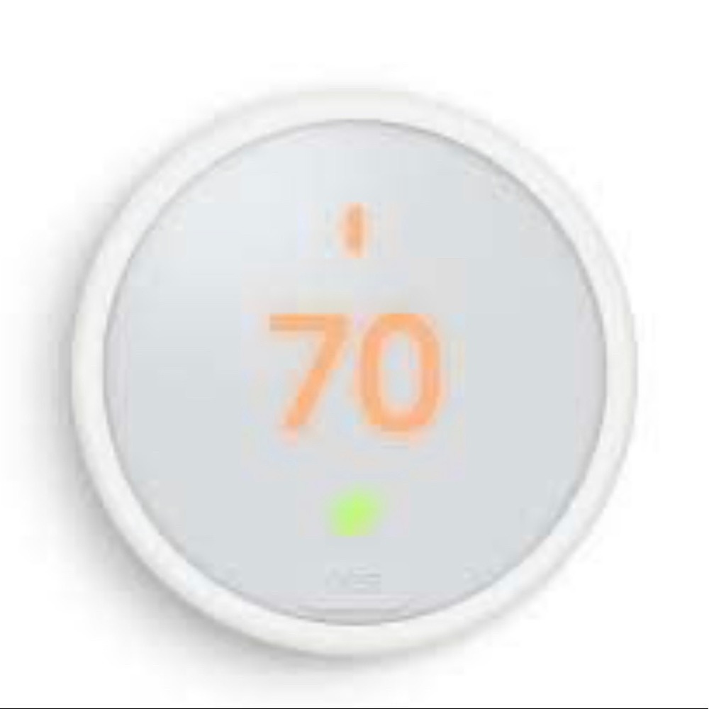 Google, Nest Thermostat E, Smart Thermostat, White